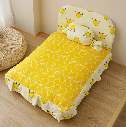 Cama para Cães e Gatos Pequenos, Design Lavável