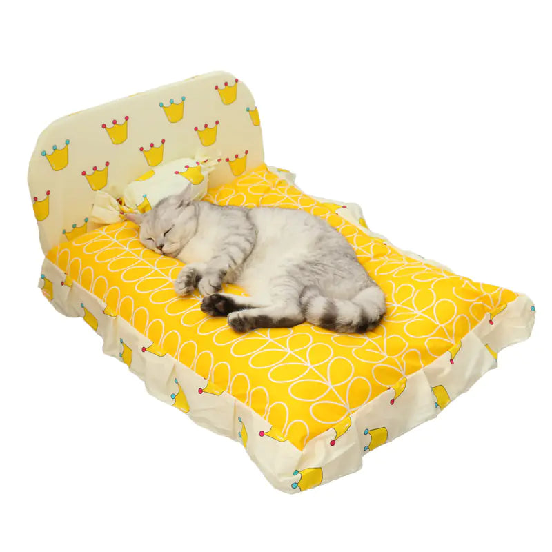 Cama para Cães e Gatos Pequenos, Design Lavável