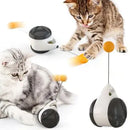 Novo Brinquedo Oscilante para Gatos com Dispensador de Petiscos