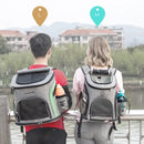 Mochila Respirável para Gatos e Pequenos Animais de Estimação